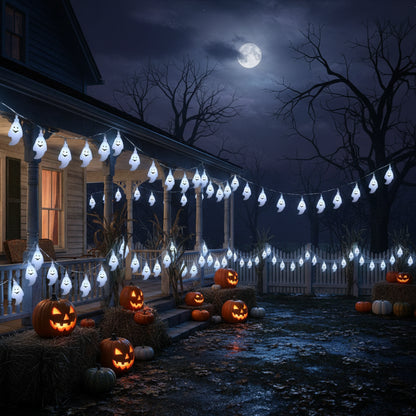 Halloween Decorations LED Soft Lights Ghost Design - Image 6