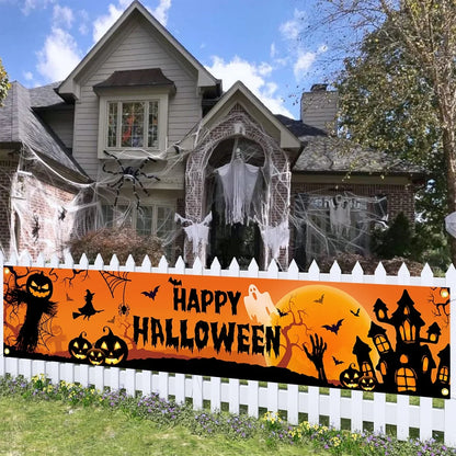 Halloween Decorations Outdoor Halloween Banner Yard Sign - Image 3