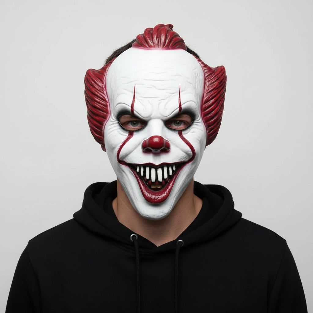 Halloween Mask Horror Clown Costume Adults - Image 5