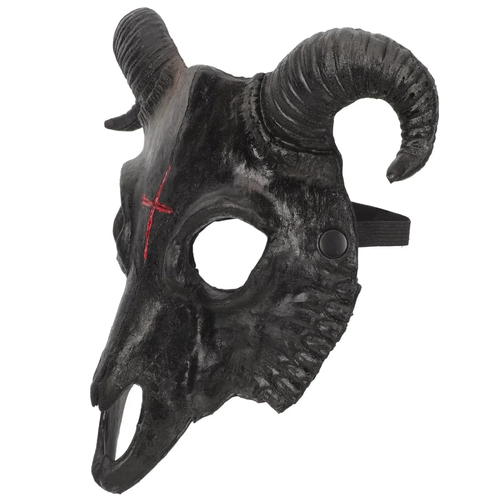 Halloween Mask Scary Theater Goat Costume Party - Image 2