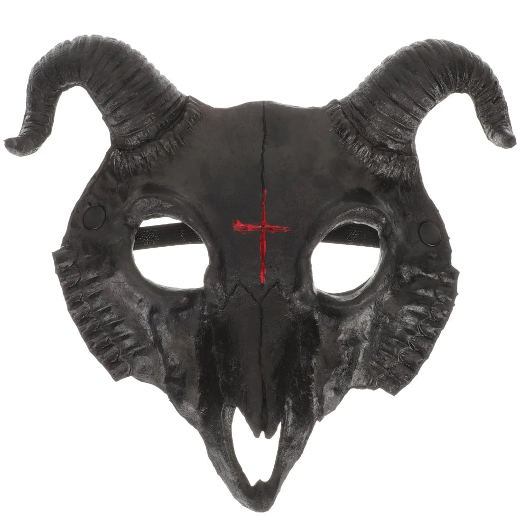 Halloween Mask Scary Theater Goat Costume Party - Image 4
