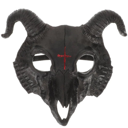 Halloween Mask Scary Theater Goat Costume Party - Image 4