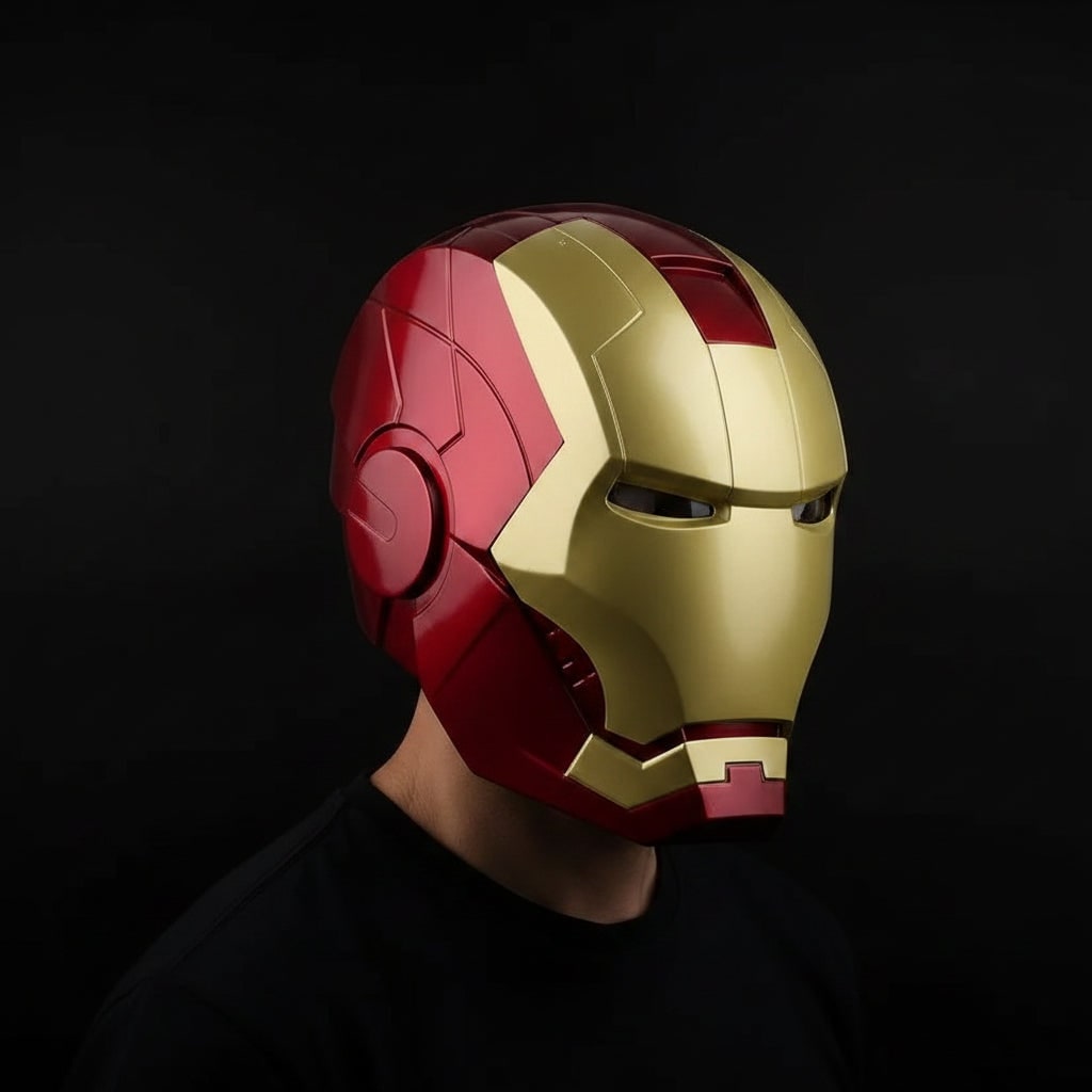 Halloween Mask Superhero Helmet Costume Adults - Image 5