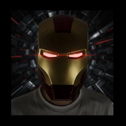 Halloween Mask Superhero Helmet Costume Adults - Image 6