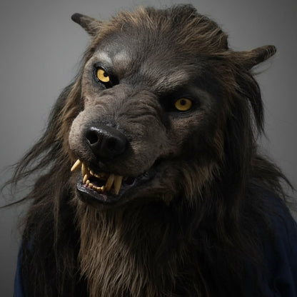 Halloween Mask Wolf Mask Horror Scary Costume - Image 1
