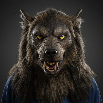 Halloween Mask Wolf Mask Horror Scary Costume - Image 3