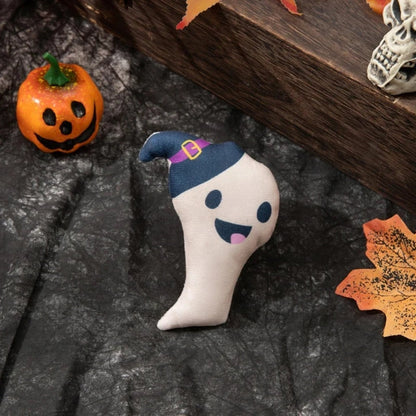 Halloween Toys Interactive Plush Cat Toy Fun Ghost Design - Image 2