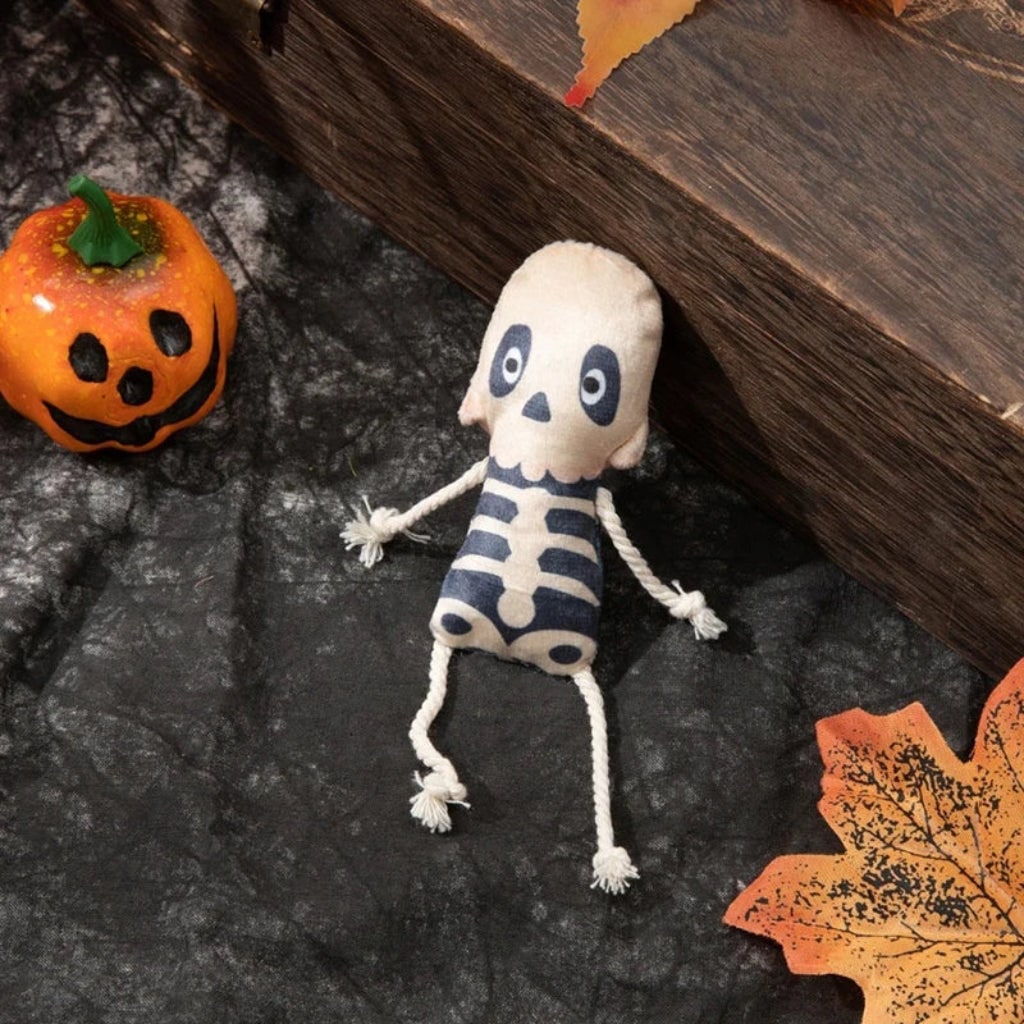 Halloween Toys Interactive Plush Cat Toy Fun Ghost Design - Image 4