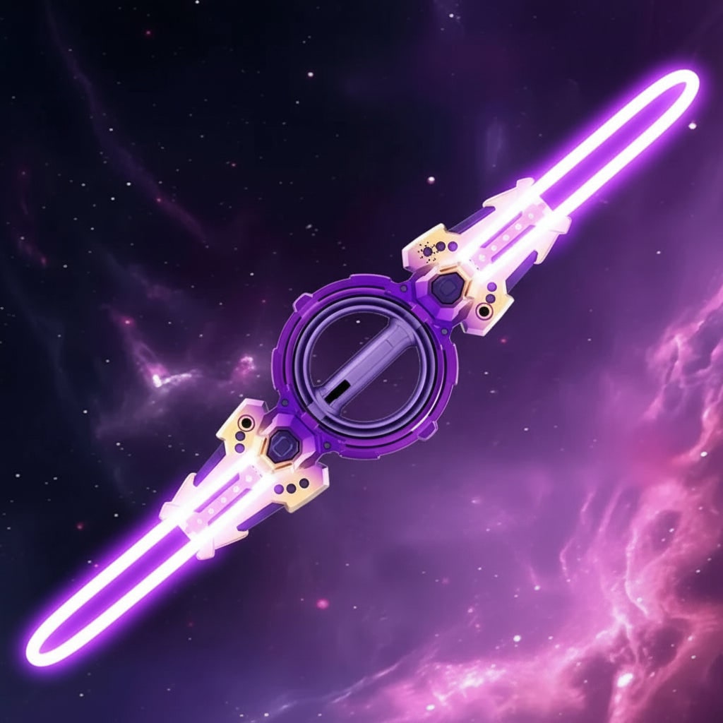 Halloween Toys Light Up Double Sword Sound Effects - Image 1