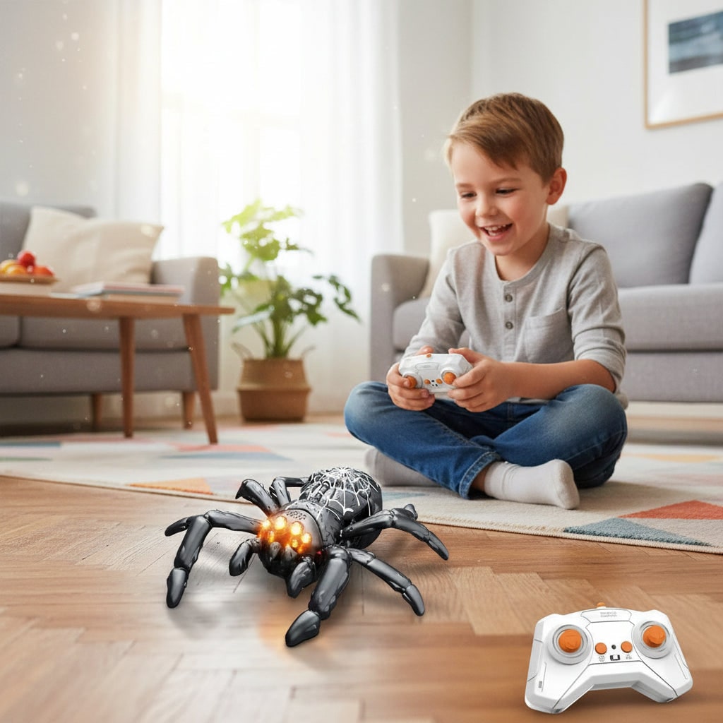 Halloween Toys Remote Control Spider Decoration Jumping - Image 4