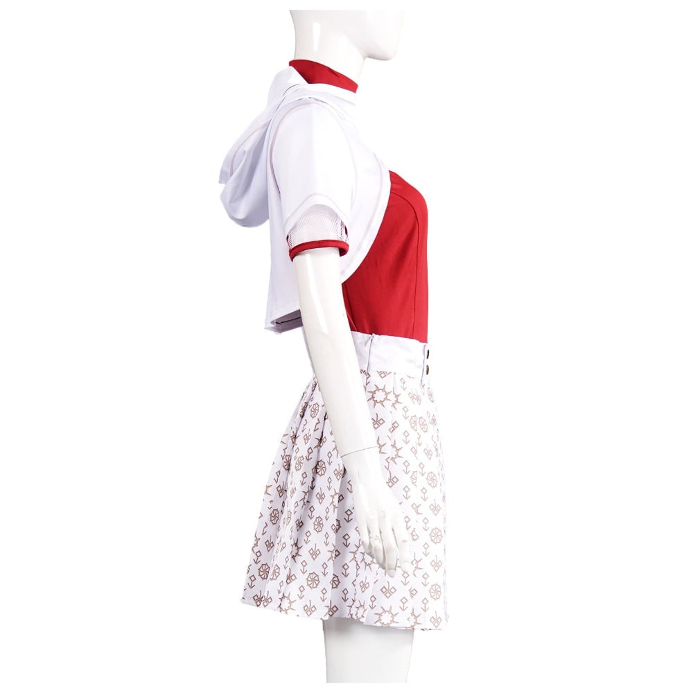 Halloween Vampire Cosplay Costume Short Sleeve Dress - Image 5