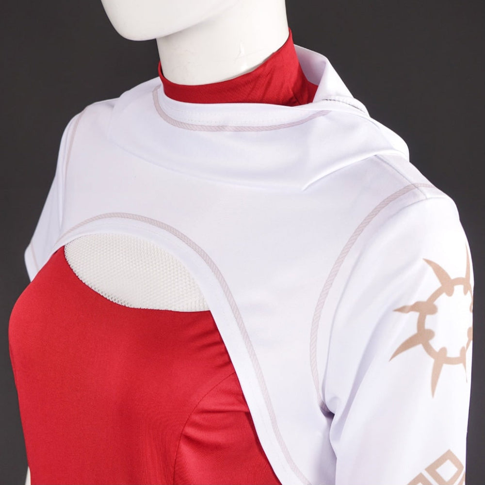 Halloween Vampire Cosplay Costume Short Sleeve Dress - Image 9
