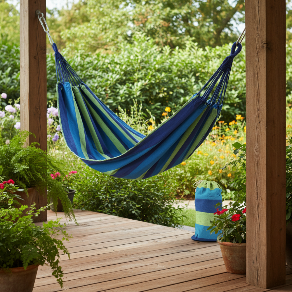 Hammock for Camping Outdoor Hammock Portable Straps - Image 8