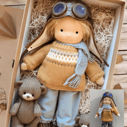 Bambola Giocattolo Bambini Bambola di Peluche Compagna Gioco