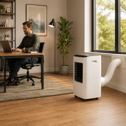 Bærbar aircondition 12000 BTU rumkølingsenhed