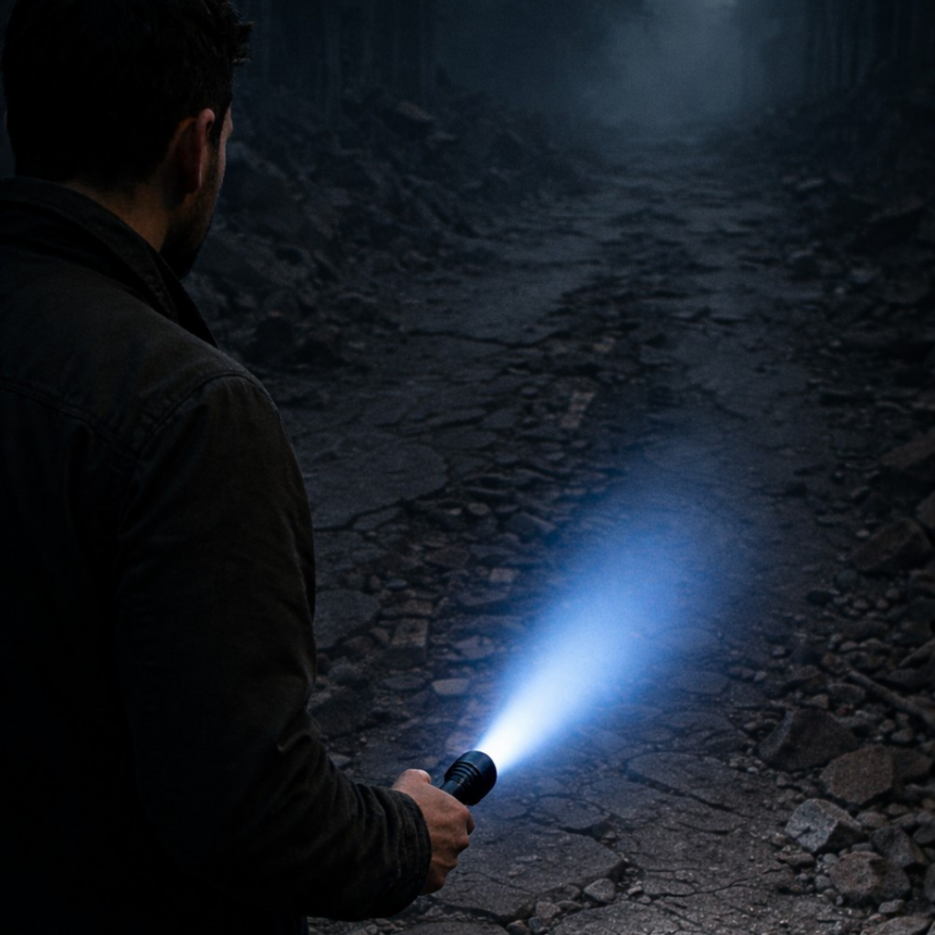 High Power Flashlight Tactical Torch Waterproof Design - Image 2