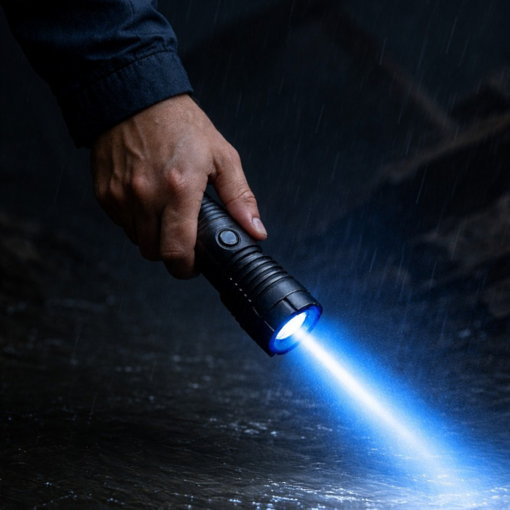 High Power Flashlight Tactical Torch Waterproof Design - Image 3