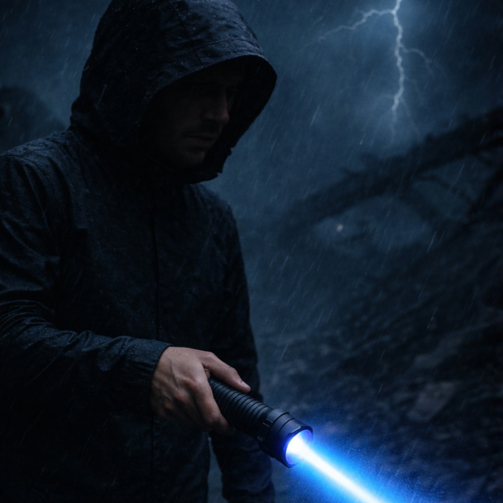 High Power Flashlight Tactical Torch Waterproof Design - Image 4