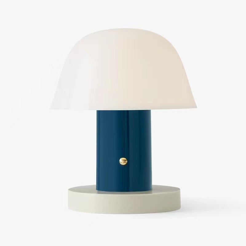 Mushroom Table Lamp | Modern Rechargeable LED Light