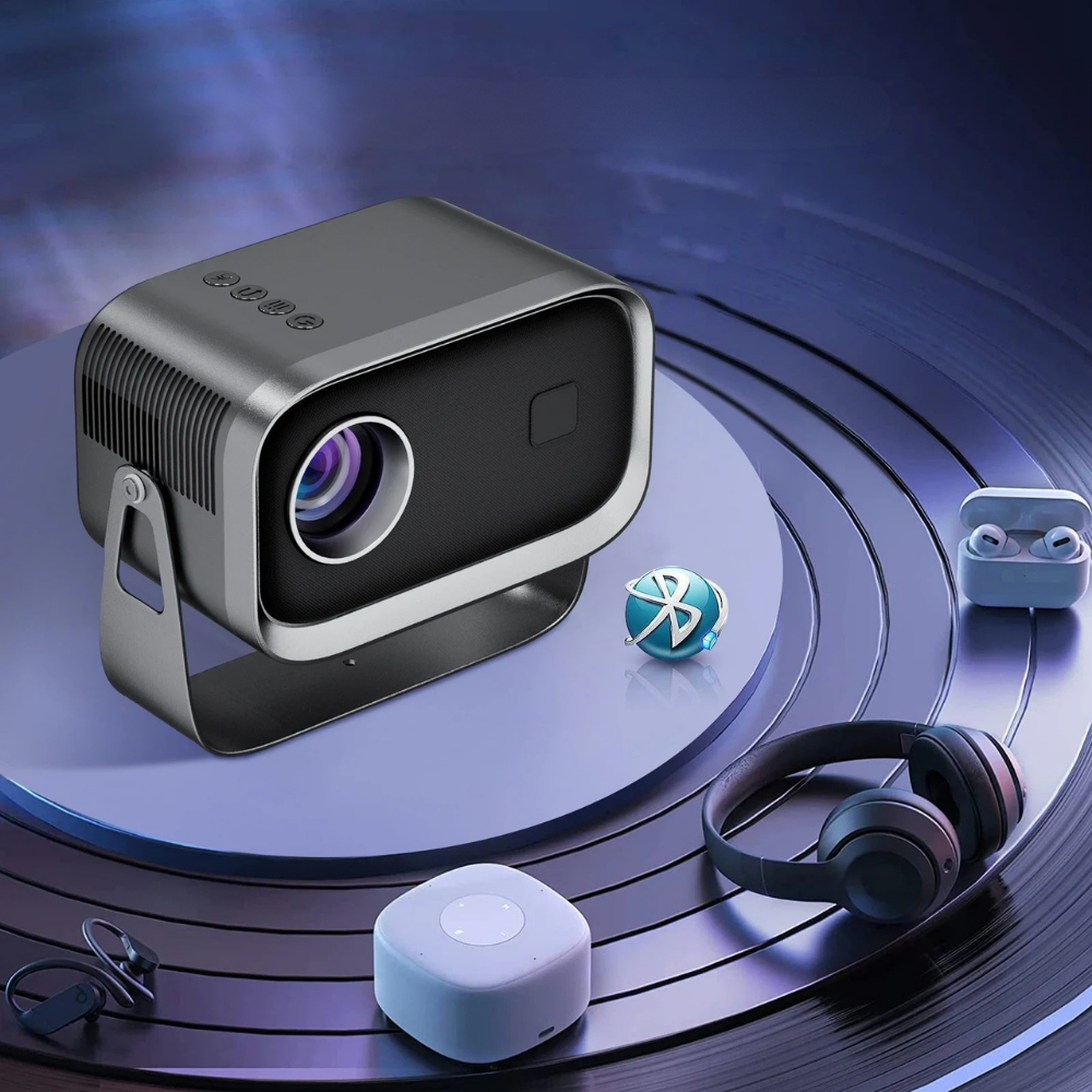 Proiector Mini Portabil Cupa Mondială Bluetooth WiFi