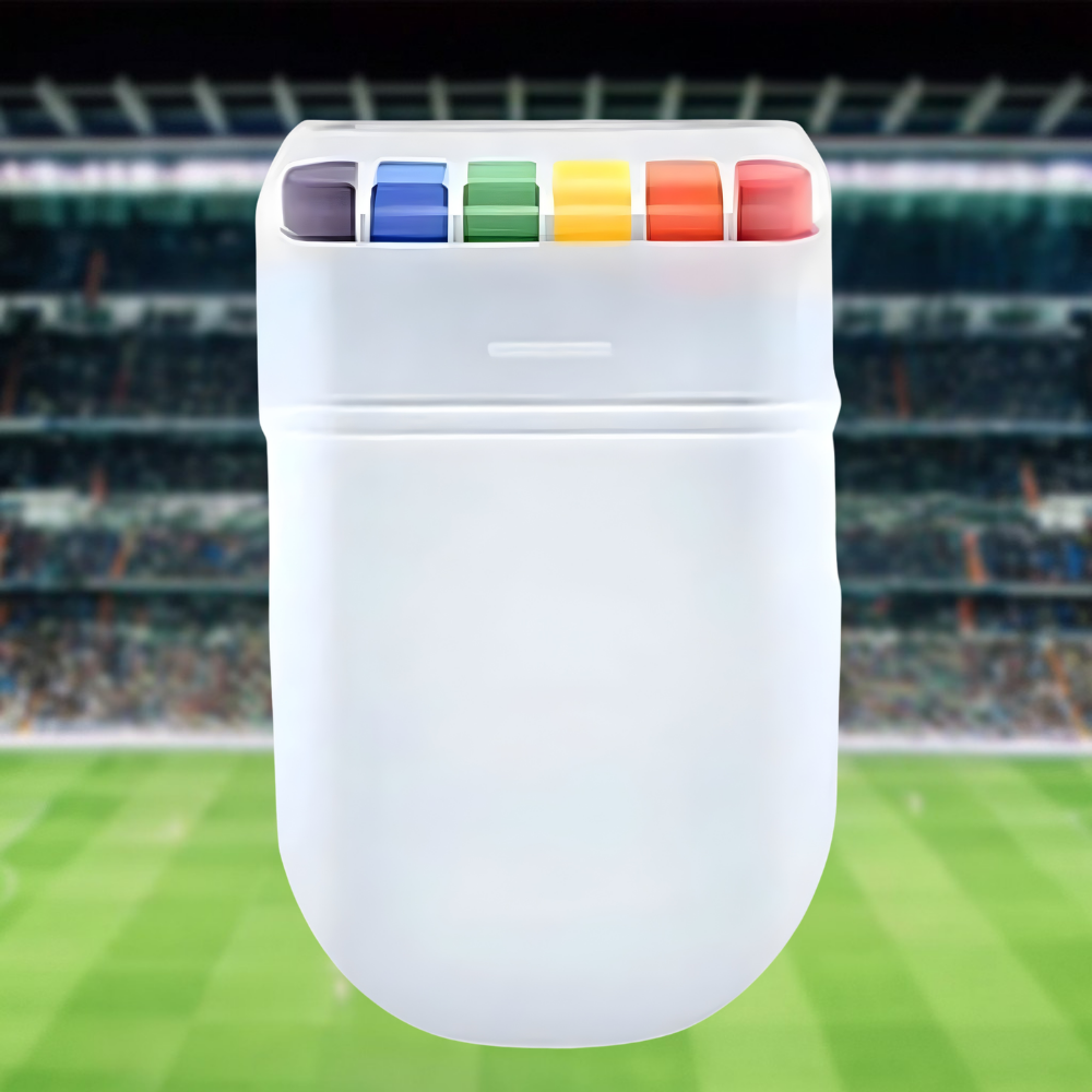 Regenbogen-Gesichtsbemalungsstift für Sportveranstaltungen und Festivals