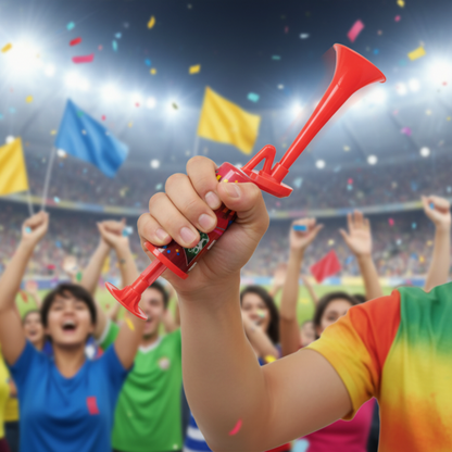 Clacson Portatile ad Aria per Eventi Sportivi Rumorosi Senza Batterie