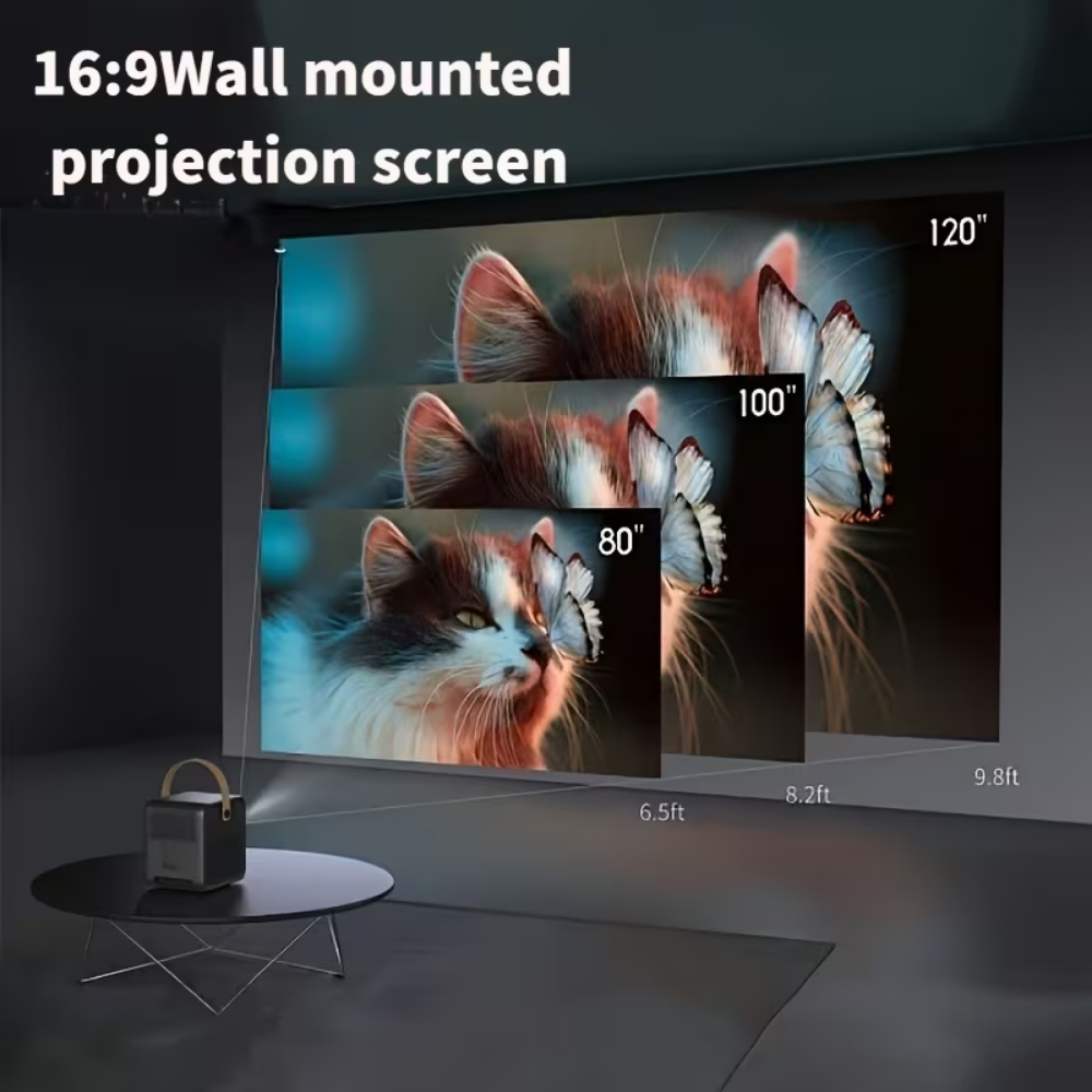Projektorleinwand HD Breitbild Filme Sportansicht