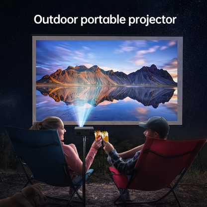 Proiector Mini Portabil 1080P Suport Teatru Acasă Compact
