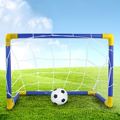 Portable Soccer Goal Set Kids Indoor Outdoor Play