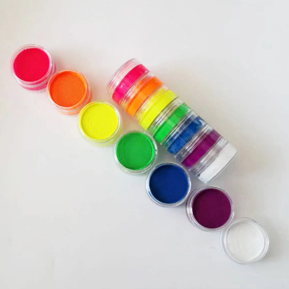 Body Paint Set Rainbow Split Cake Design Creative Art