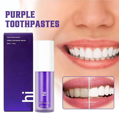 Teeth Whitening Serum Purple Color Corrector Bright Smile Aid