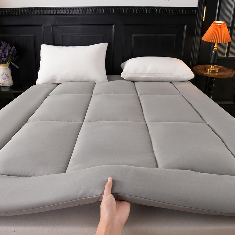Cubierta de Cama con Bolsillo Profundo y Colchón Adicional con Almohadilla Superior
