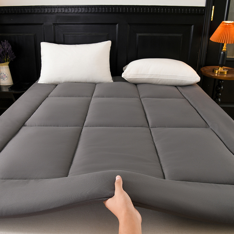 Cubierta de Cama con Bolsillo Profundo y Colchón Adicional con Almohadilla Superior