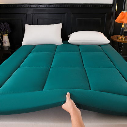 Cubierta de Cama con Bolsillo Profundo y Colchón Adicional con Almohadilla Superior