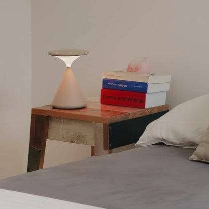 Lampada da tavolo wireless Aurora | Design a clessidra