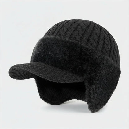 Cold Weather Trapper Hat with Ear Protection - Winter Warmth Hat - Image 4