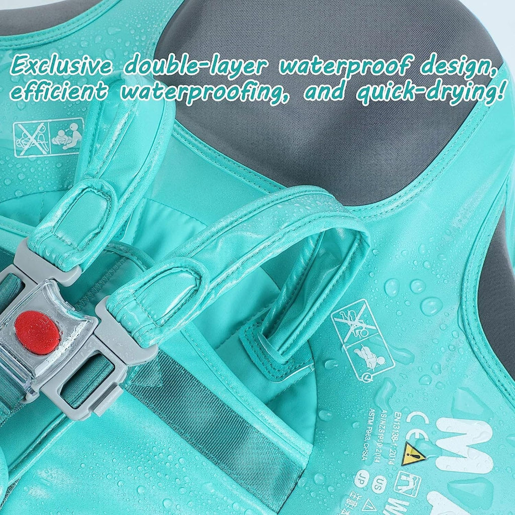 Infant Swim Float Trainer Adjustable Safety Features - Image 3