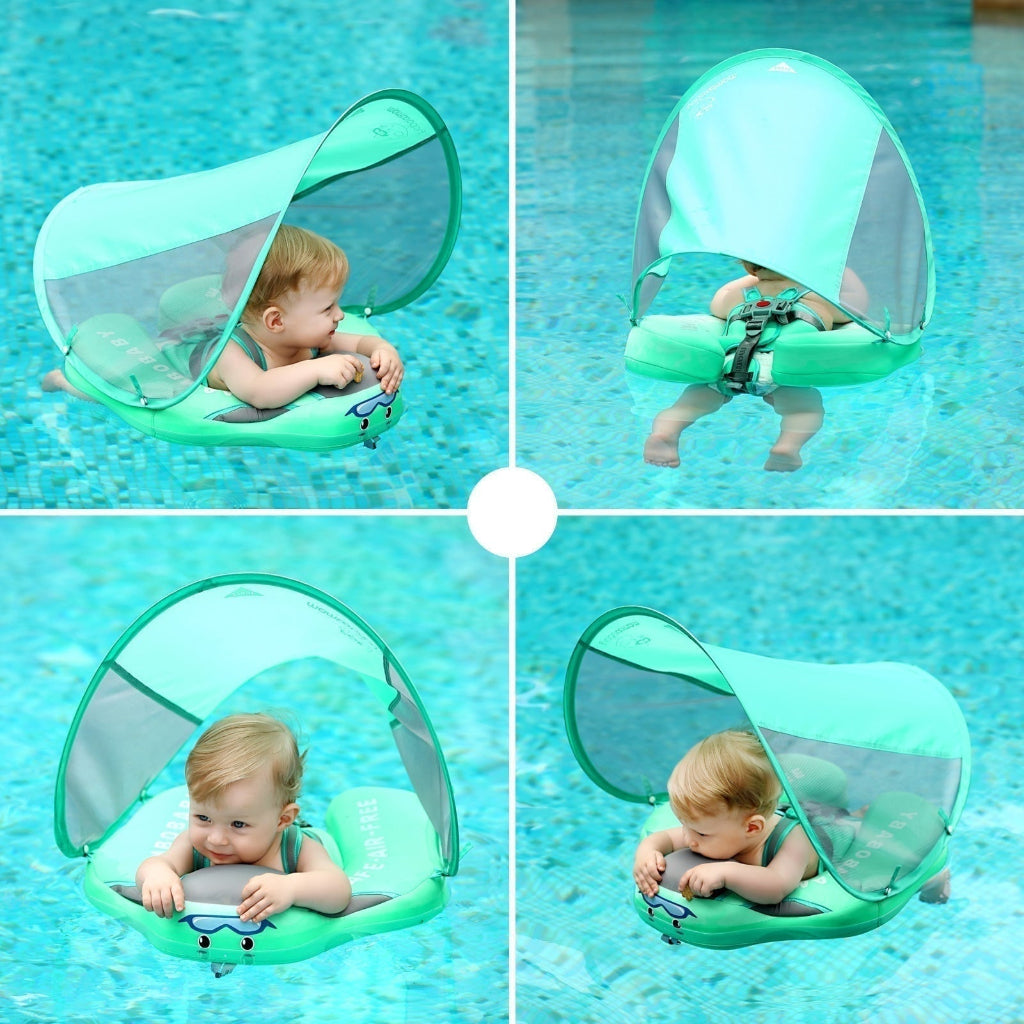Infant Swim Float Trainer Adjustable Safety Features - Image 4