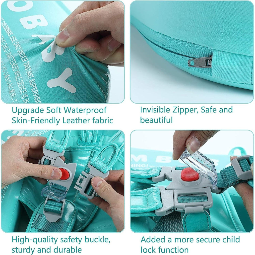 Infant Swim Float Trainer Adjustable Safety Features - Image 5