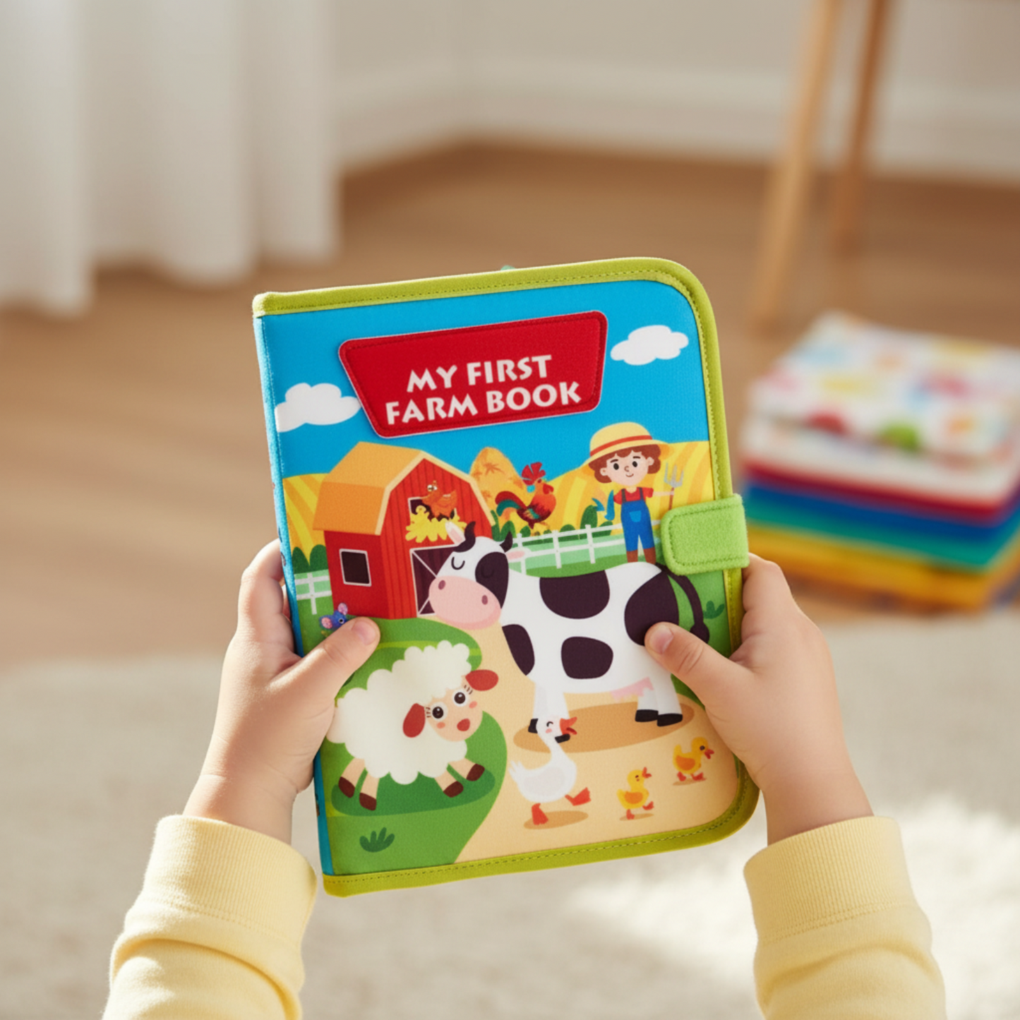 Interactive Childrens Book Farm Montessori - Image 6