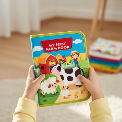 Interactive Childrens Book Farm Montessori - Image 6