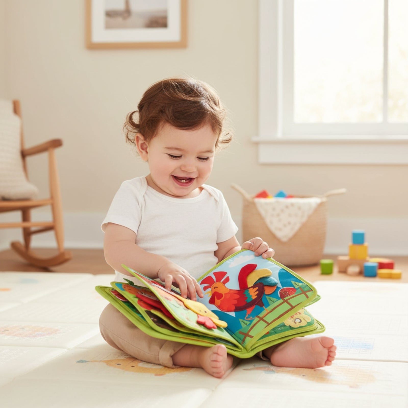 Interactive Childrens Book Farm Montessori - Image 7