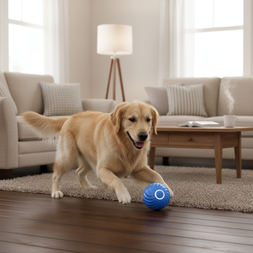 Interactive Dog Toy Durable Ball Engaging Playtime Fun - Image 2