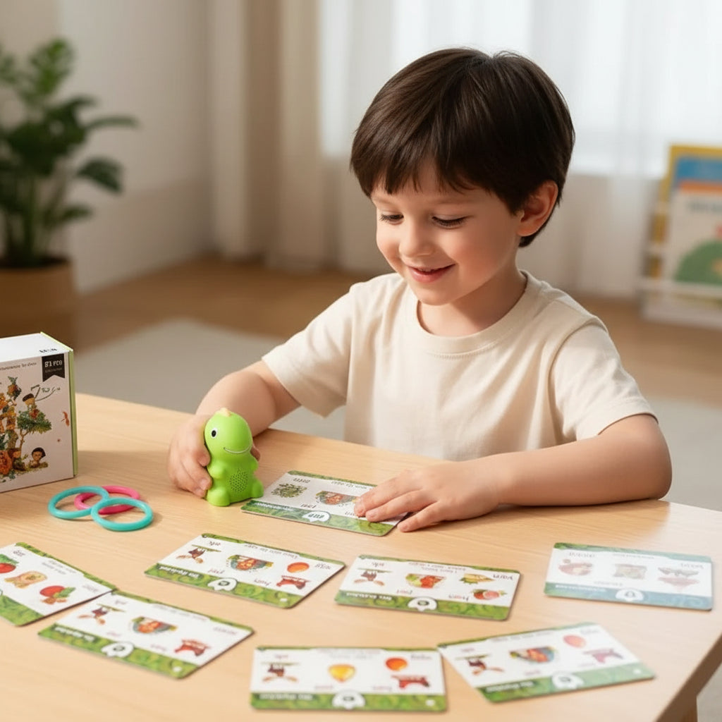 Interactive Reading Pen Flash Cards Voice Features - Image 1