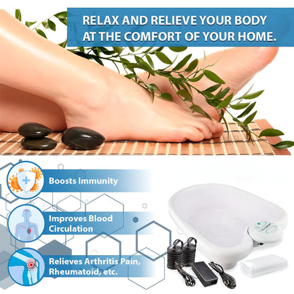Vasca per pediluvio con sistema ionico unità portatile per spa domestica