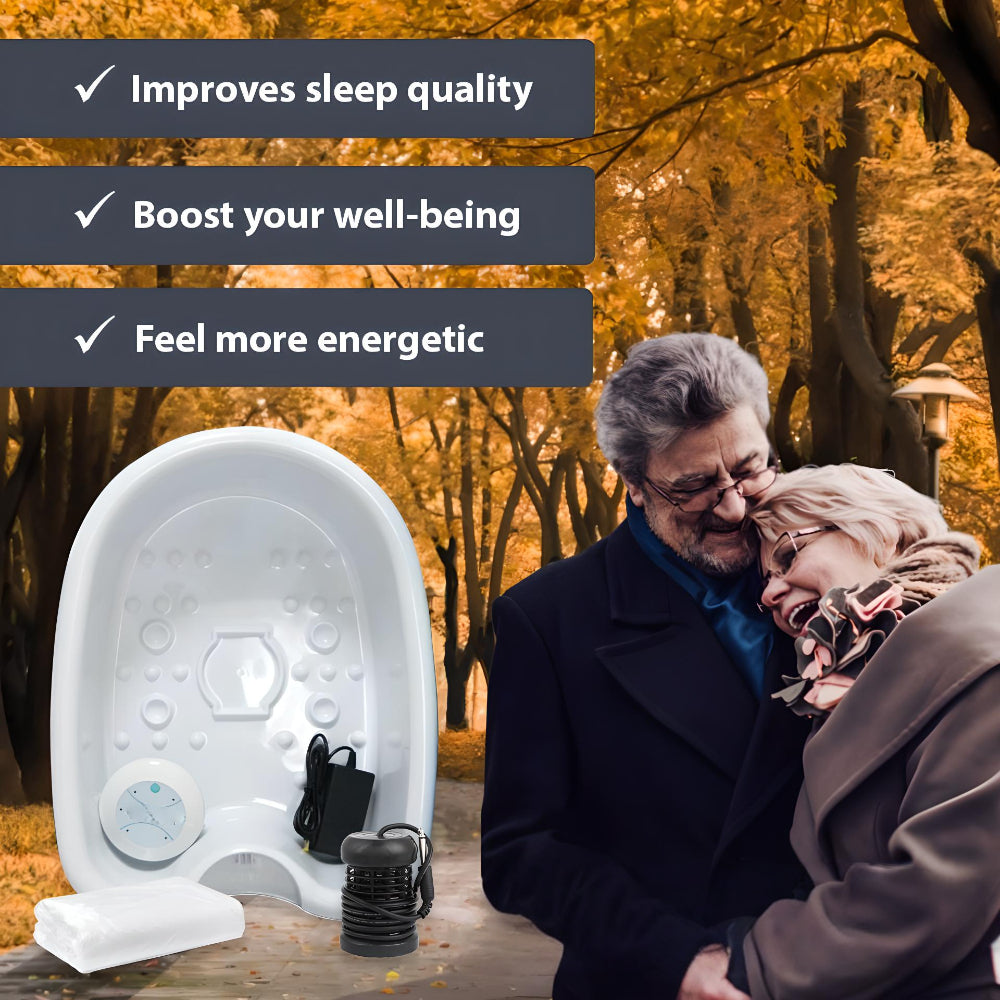 Vasca per pediluvio con sistema ionico unità portatile per spa domestica
