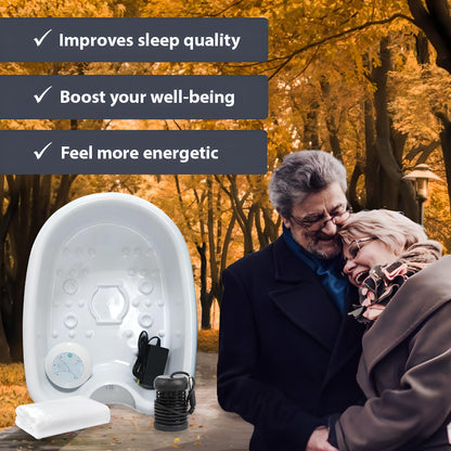 Vasca per pediluvio con sistema ionico unità portatile per spa domestica