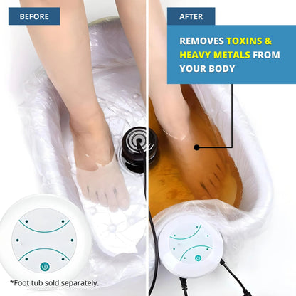 Vasca per pediluvio con sistema ionico unità portatile per spa domestica