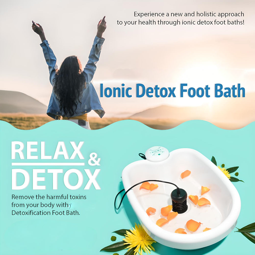 Vasca per pediluvio con sistema ionico unità portatile per spa domestica