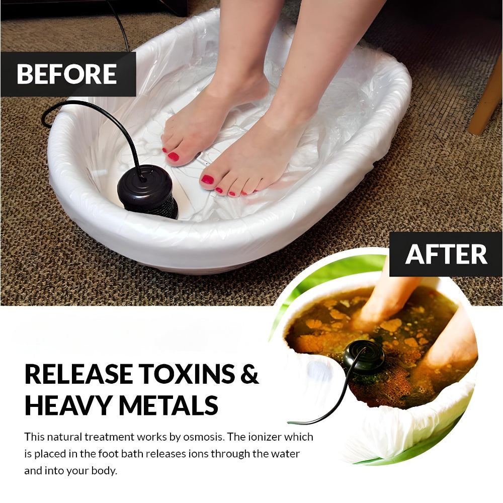 Vasca per pediluvio con sistema ionico unità portatile per spa domestica